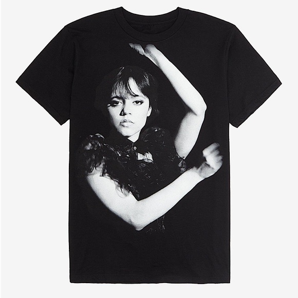 Hot Topic Other - Wednesday Dance Jumbo Print Shirt